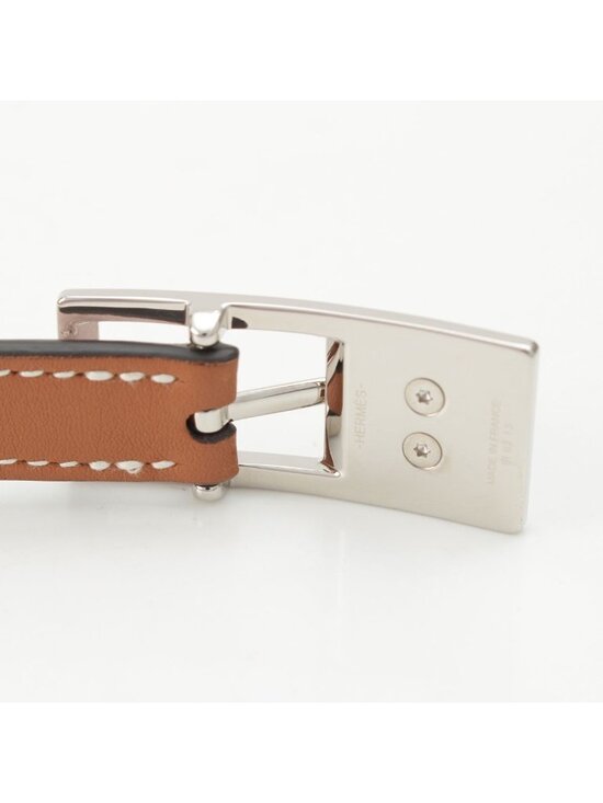 Hermes Epsom Swift Belt Mauvepere Gold 75 main image 6